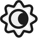 ADHD Focus - Black And White icon